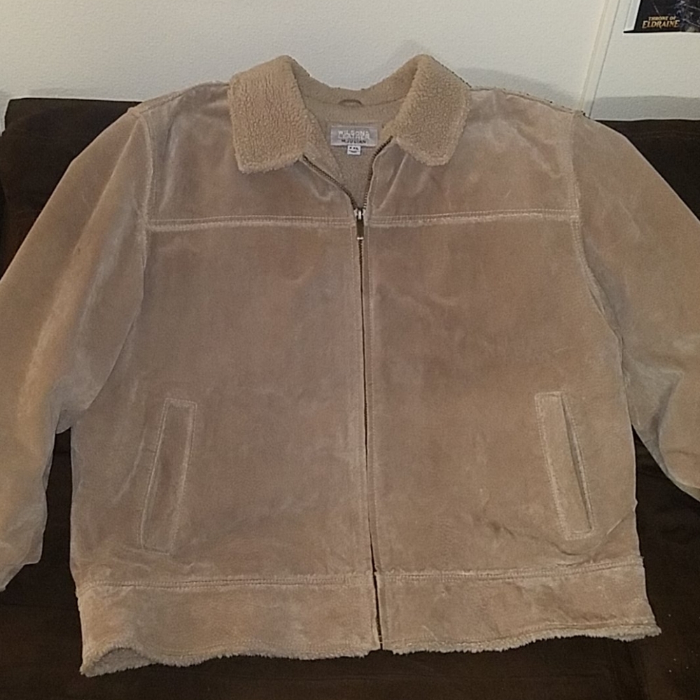 Wilson Leather M Julian suede leather coat